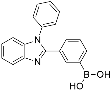 3-(1-Phenyl-1H-benzo[d]iMidazol-2-yl)phenylboronic acid