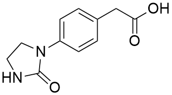 2-[4-(2-oxoimidazolidin-1-yl)phenyl]acetic acid