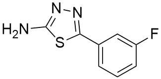 5-(3-Fluorophenyl)-1,3,4-thiadiazol-2-amine