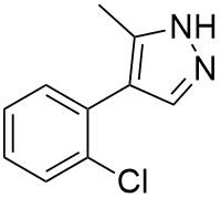 4-(2-Chlorophenyl)-3-methyl-1H-pyrazole