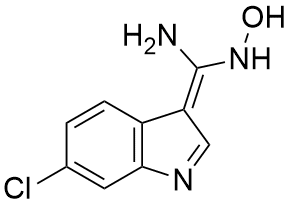 N-[amino-(6-chloroindol-3-ylidene)methyl]hydroxylamine 